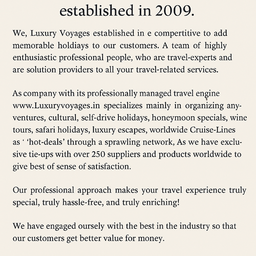 Established in 2009